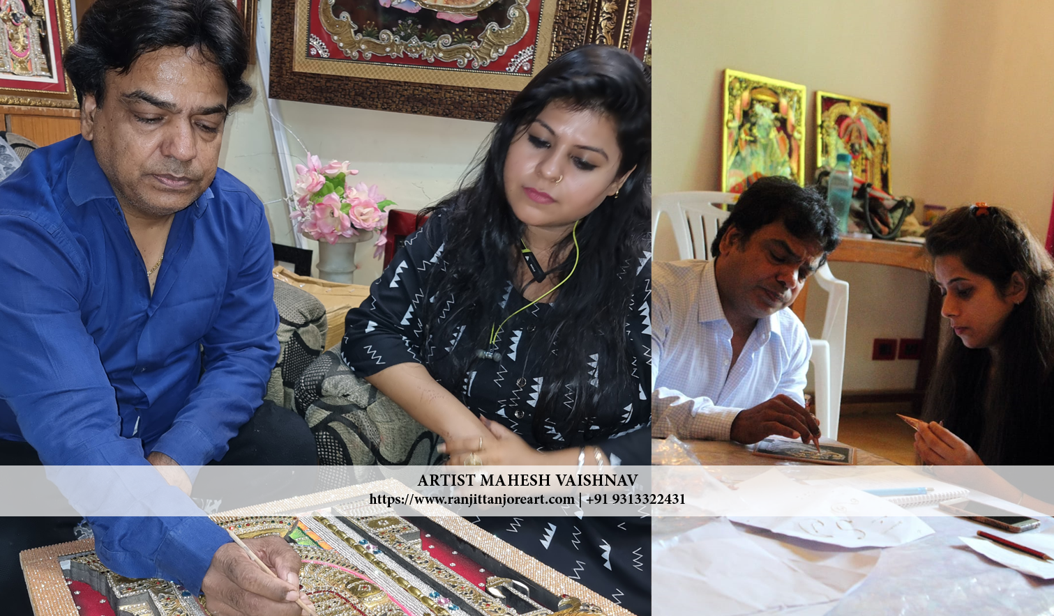 Tanjore Painting Classes in Delhi/NCR, Faridabad, Gurugram, Noida