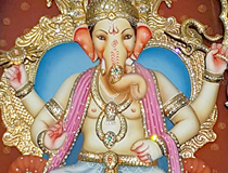 Ganesha Tanjore Painting