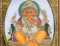 Ganesha Tanjore Painting