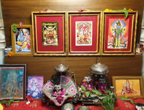 Home Mandir Painting