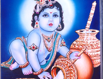 Ladoo Gopal Painting