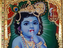 Ladoo Gopal Painting