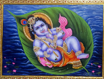 Ladoo Gopal Painting