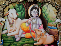 Ladoo Gopal Painting