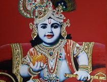 Ladoo Gopal Painting