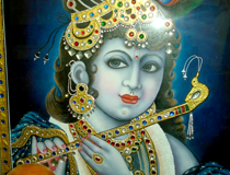 Ladoo Gopal Painting