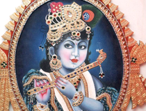 Ladoo Gopal Painting