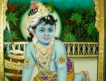 Ladoo Gopal Painting