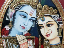 Radha Krishan Painting