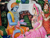 Radha Krishan Painting