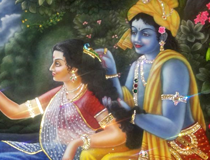 Radha Krishan Painting