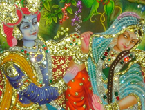 Radha Krishan Painting