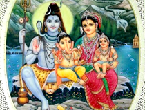 Shiv Parivar Painting