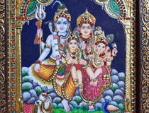 Shiv Parivar Painting