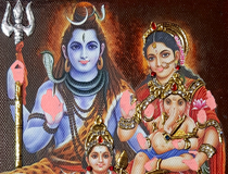 Shiv Parivar Painting