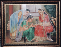 Traditional Ladies Painting