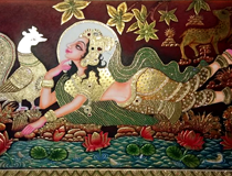 Traditional Ladies Painting