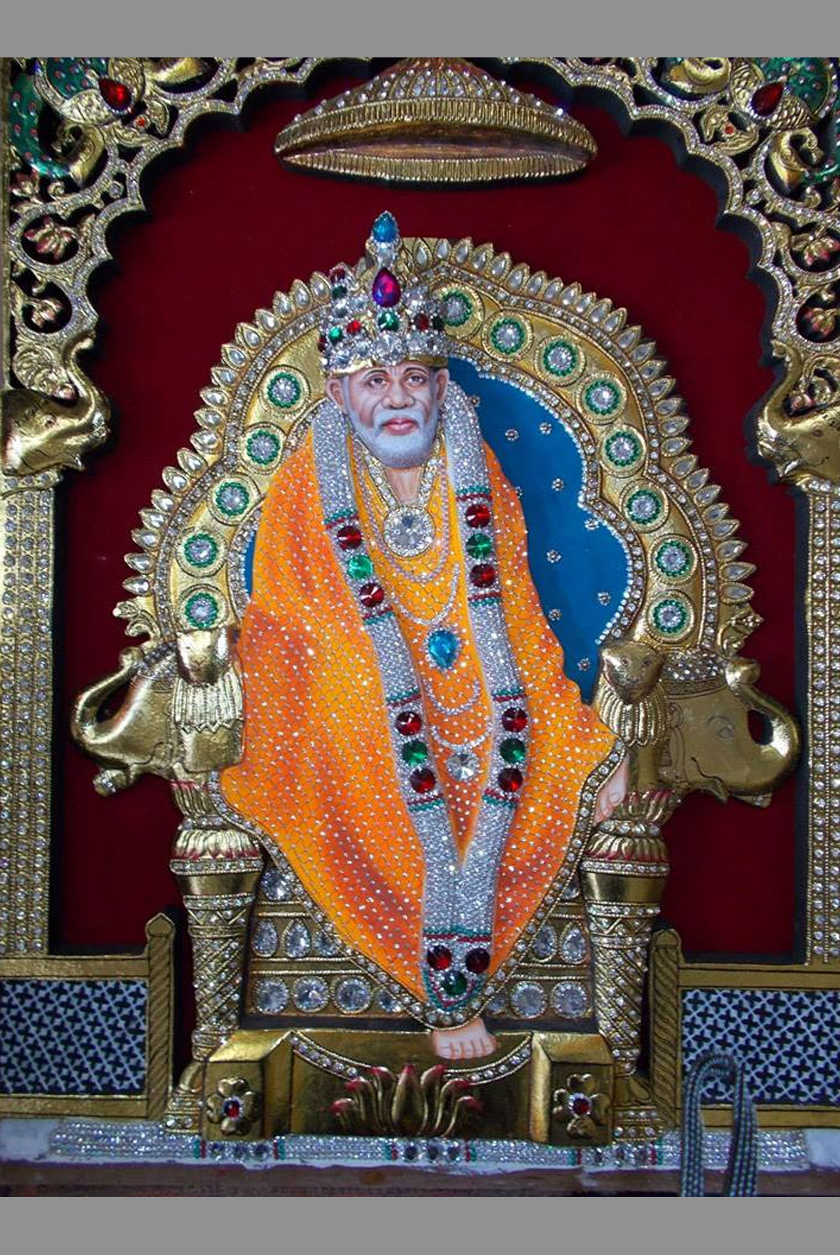 Sai Baba Tanjore Painting