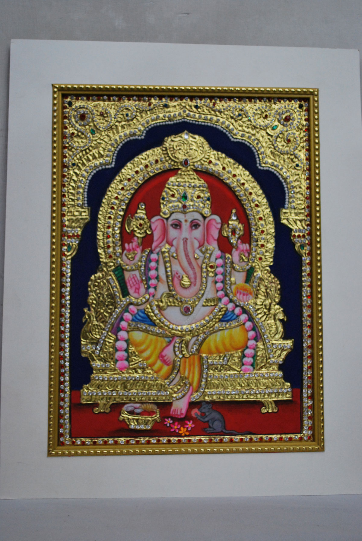 Ganesh Tanjore Painting